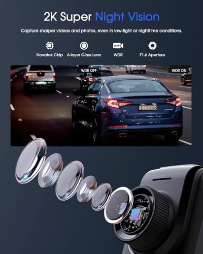 Compact 2K dash cam with GPS — photo 5