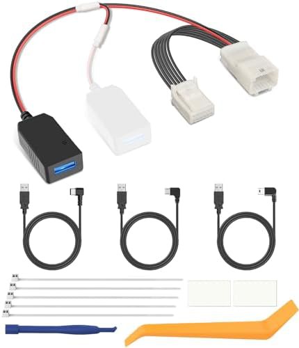Twelve pin type C mirror power adapter