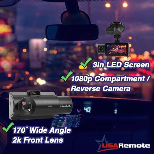 Three channel dash cam with GPS — photo 5