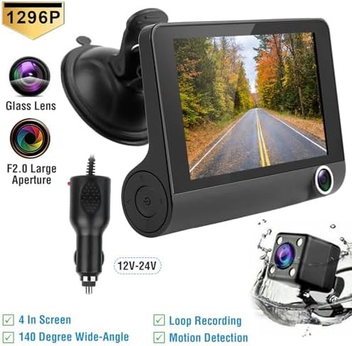 Three channel camera with four inch screen — photo 3