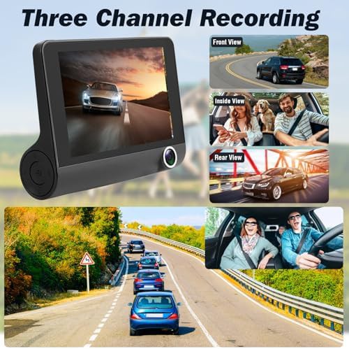 Three channel camera with four inch screen — photo 4