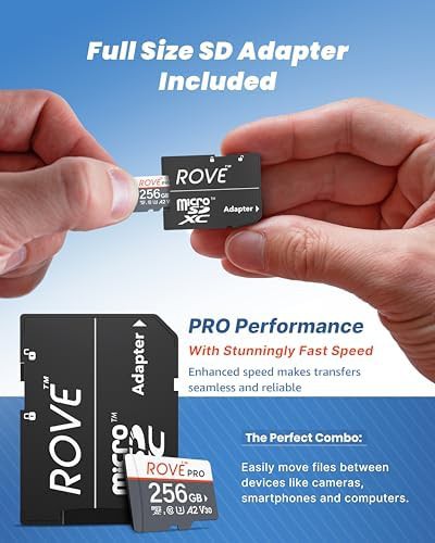 Pro 256GB micro SD with adapter — photo 3