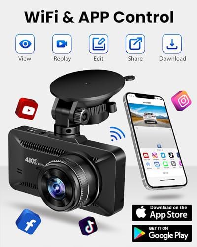 Front and rear 4K WiFi camera — photo 3