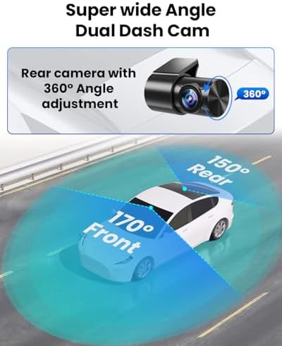 Front and rear 4K WiFi camera — photo 4