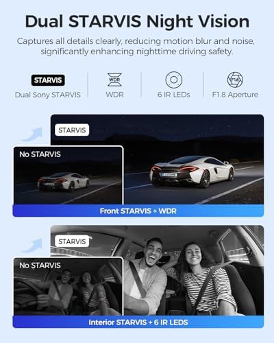 Three channel dash cam with dual starvis sensors — photo 4