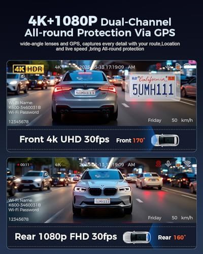 Ultra HD dash cam with 5G WiFi — photo 5