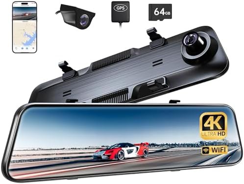 4K Mirror Camera with 5G WiFi