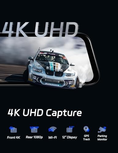 4K Mirror Camera with 5G WiFi — photo 3