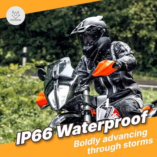Motorcycle helmet 4k action camera — photo 3