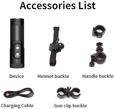 Motorcycle helmet 4k action camera — photo 5
