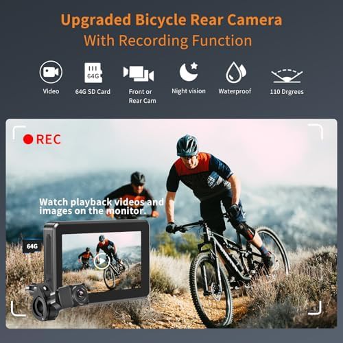 Rear view camera for bicycles and ebikes — photo 2