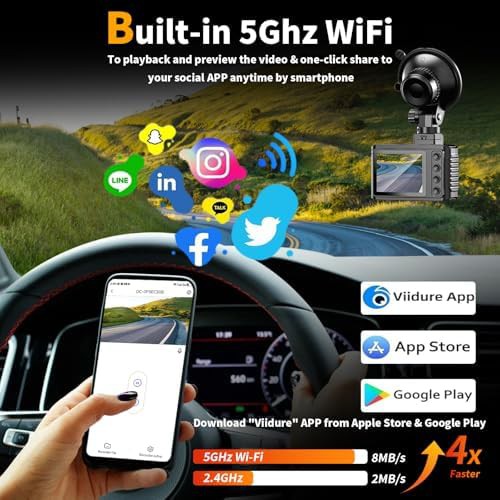 High resolution dual camera with parking mode — photo 4