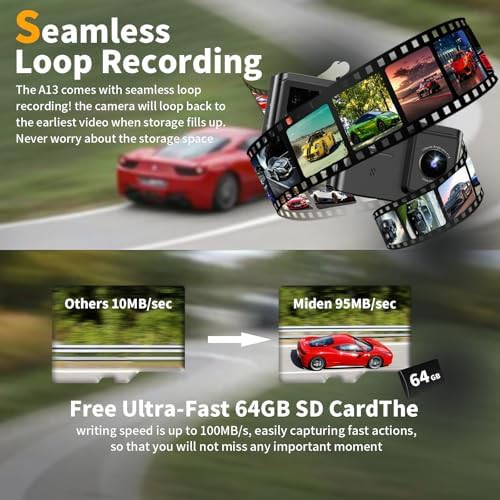 High resolution dual camera with parking mode — photo 5
