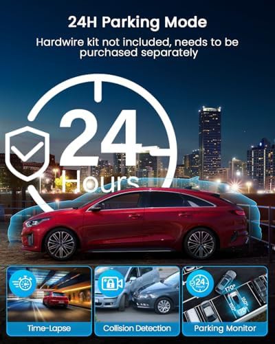 IIWEY N5 4 Channel Dash Cam For Cars — photo 5