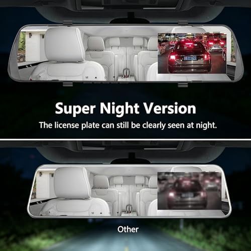 Mirror dash cam with four inch screen — photo 3