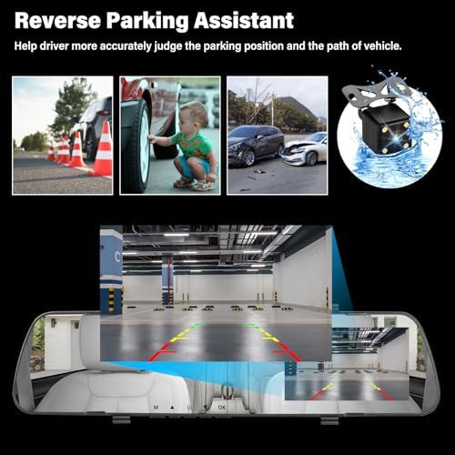 Mirror dash cam with four inch screen — photo 4