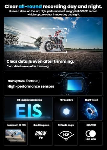 Waterproof motorcycle camera with image stabilization — photo 2