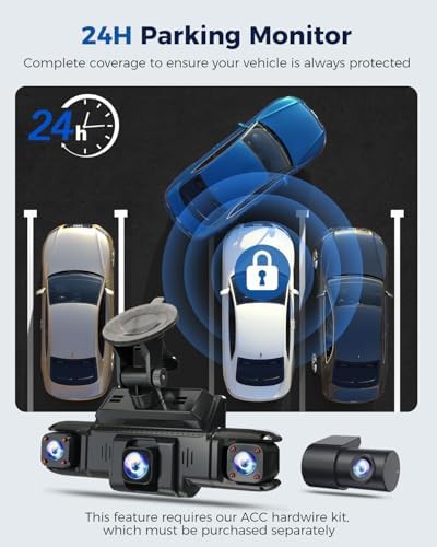Four Channel 360 View Dash Cam — photo 4