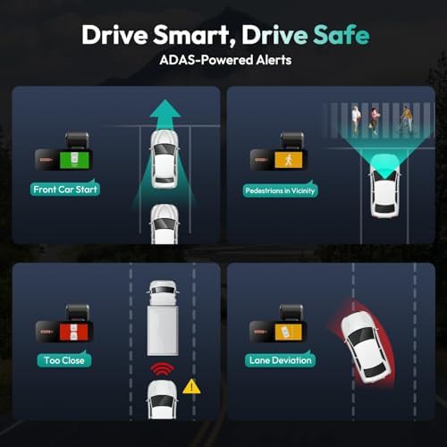 Botslab G980H 4K Starvis taxi dual dash cam — photo 3