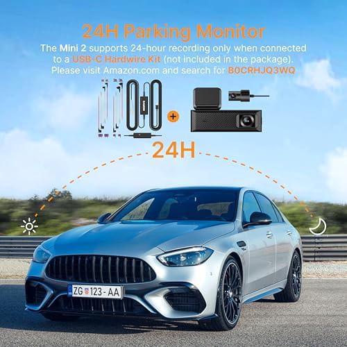Mini dual dash cam with 2K front — photo 4