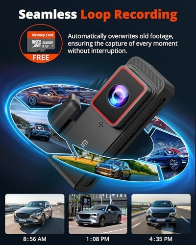 Mini dual dash cam with screen — photo 4