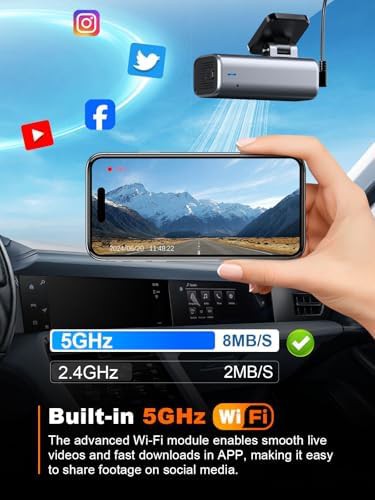 Mini hidden 4K dash cam with WiFi — photo 4