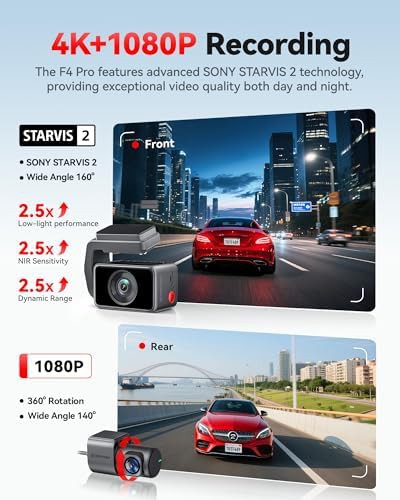 Pro 4K dash cam with WiFi 6 transfer — photo 3