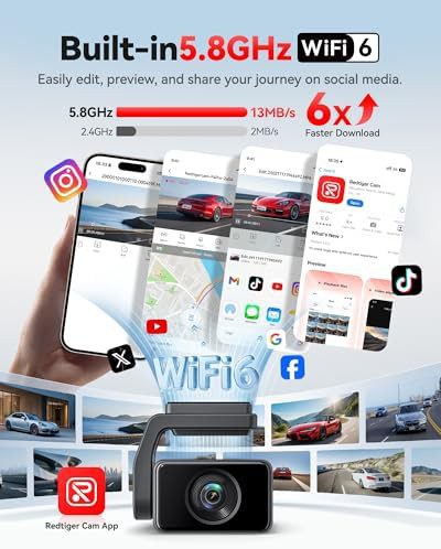 Pro 4K dash cam with WiFi 6 transfer — photo 5