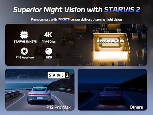 Pro Max Mirror Dash Cam with IMX678 Sensor — photo 3