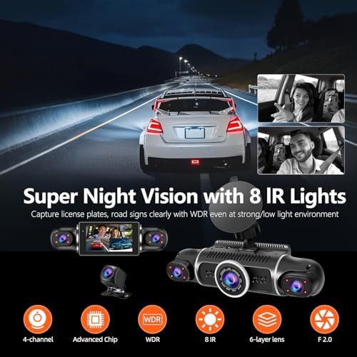 Four channel 360 degree dash camera — photo 5