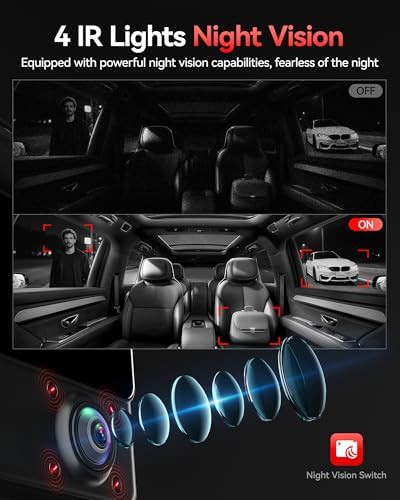 Touch screen three channel dash cam — photo 4