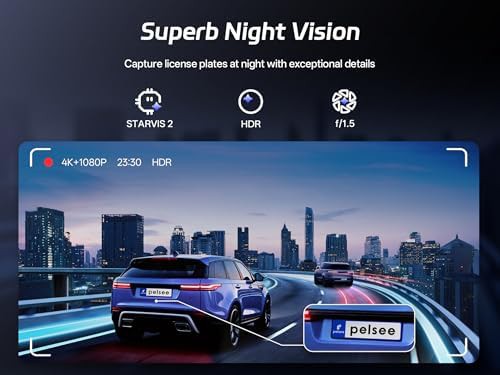 4K Mirror Dash Cam with Starvis Sensor — photo 3