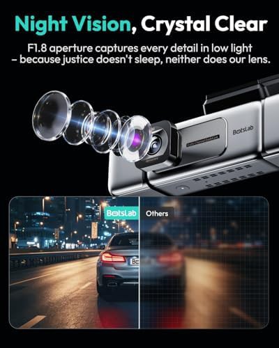 Botslab 4 channel 360 degree dash cam with 128GB card — photo 3