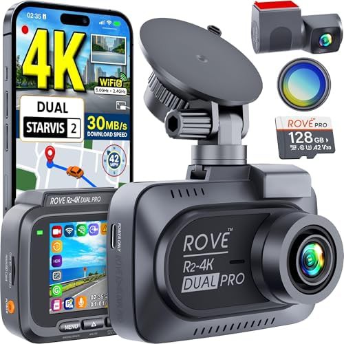 Dual PRO front and rear dash camera