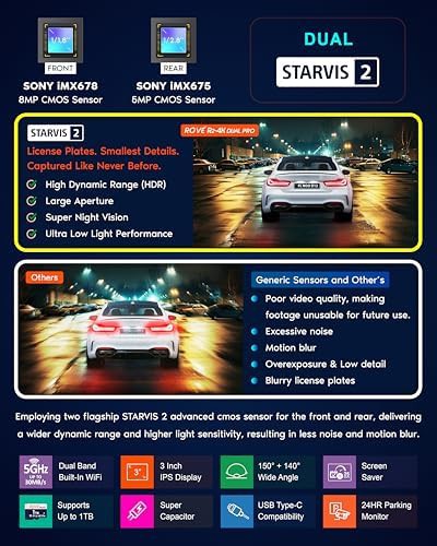 Dual PRO front and rear dash camera — photo 4
