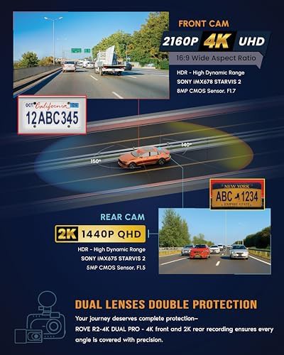 Dual PRO front and rear dash camera — photo 5