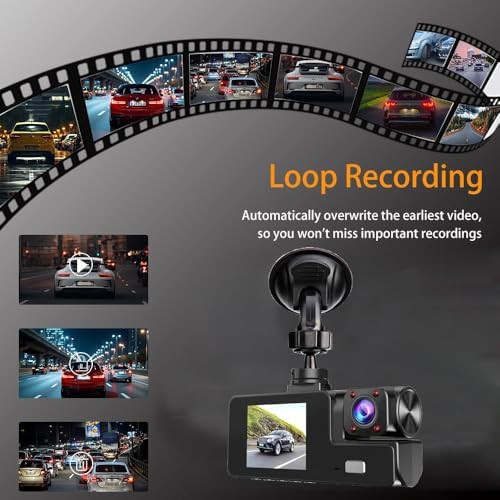 Three channel Full HD dash camera — photo 5
