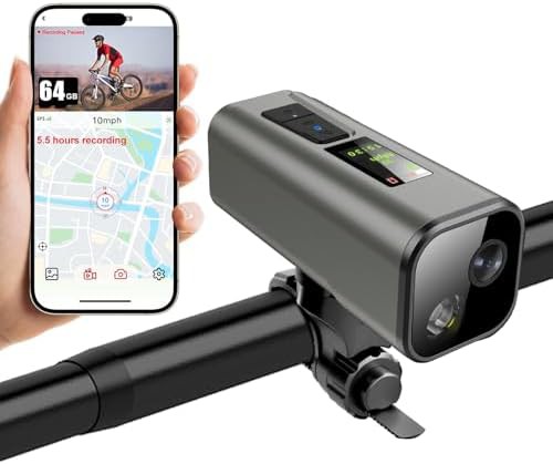 Bicycle and motorcycle 4K dash cam