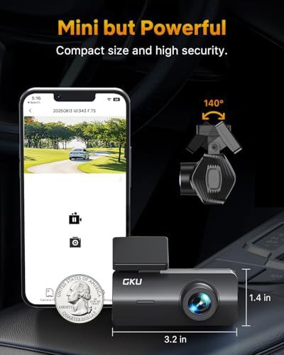 Mini 4k front only dash camera — photo 4