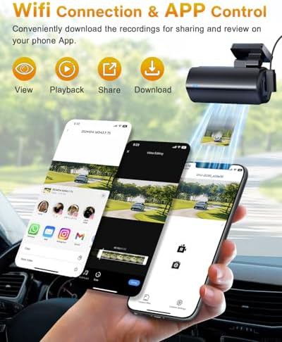 Mini 4k front only dash camera — photo 5