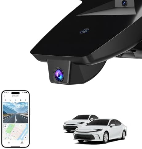 Front 4K dash cam for Toyota Camry