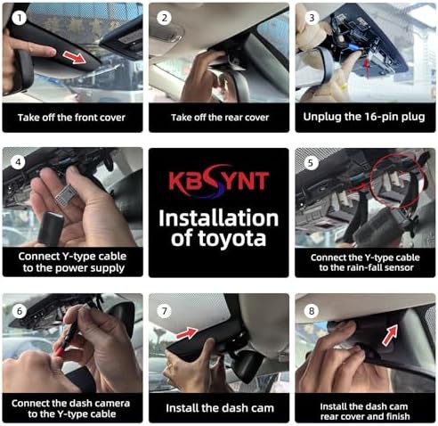 Front 4K dash cam for Toyota Camry — photo 3