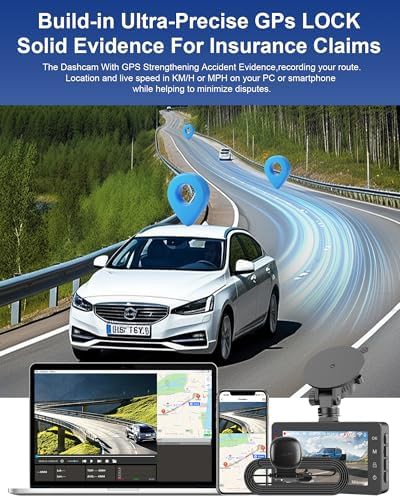 Voice control 4K dash cam with WiFi — photo 5