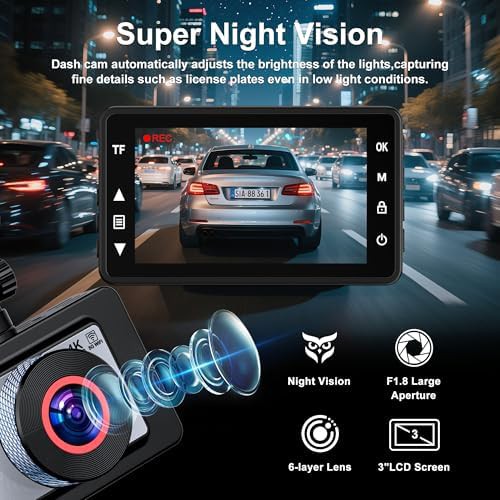 Dual 4K dash cam with 5G WiFi — photo 3