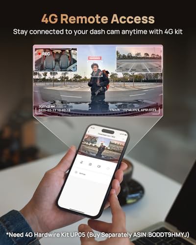Three channel 4K dash cam system — photo 4