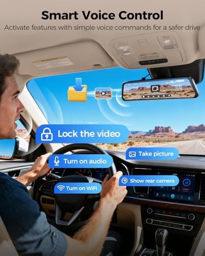 Mirror dash cam with Starvis sensor — photo 5