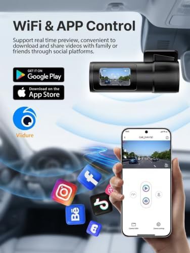 Dual channel 4K dash cam with 32GB card — photo 4