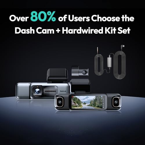 Botslab 4 channel 360 degree dash cam with hardwire kit — photo 4