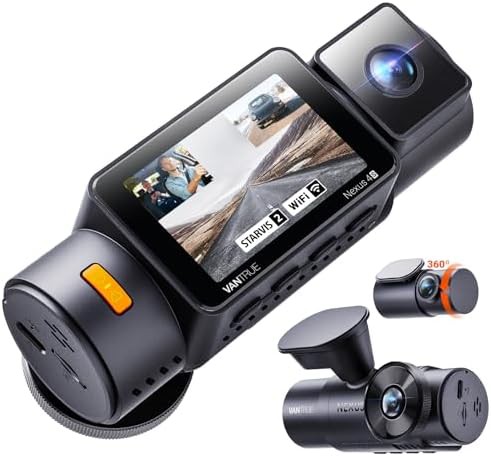 Triple channel starvis night vision cam