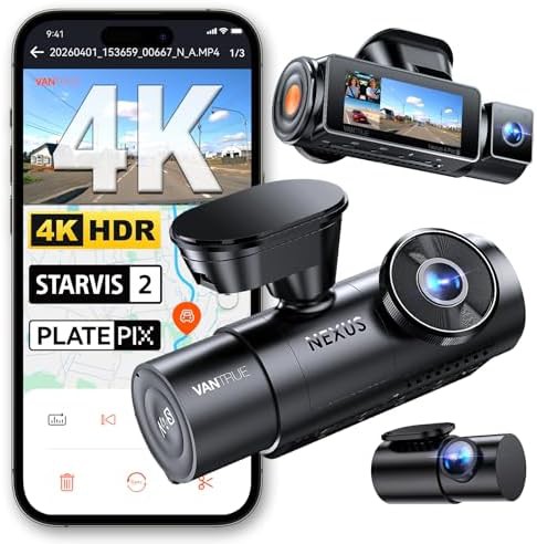 Pro 4k triple channel starvis camera